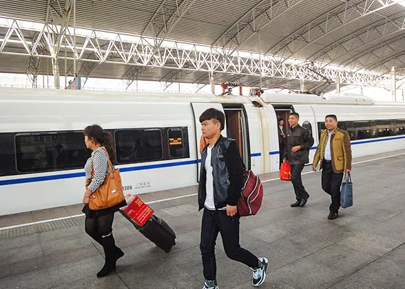 Beijing-Xian High Speed Train