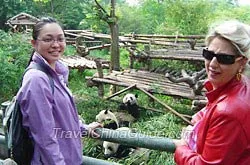 Our Guests at Chengdu Panda Base