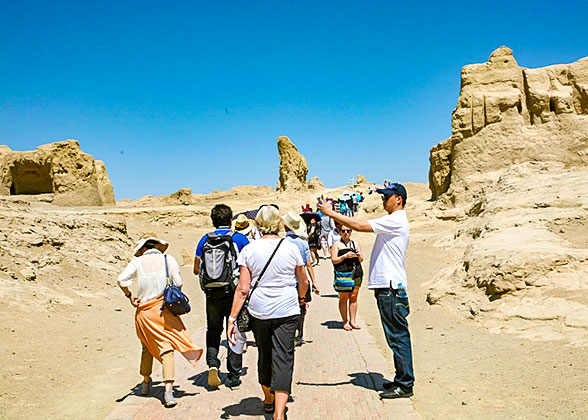 Jiaohe Ruins, Turpan