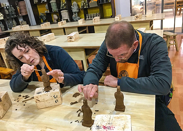 Making the Mini Terracotta Figures