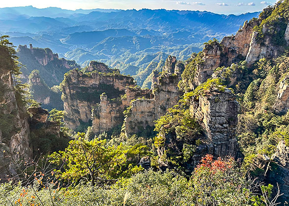 Natural Great Wall in Zhangjiajie