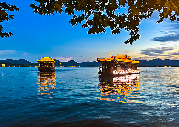 West Lake Night Scene