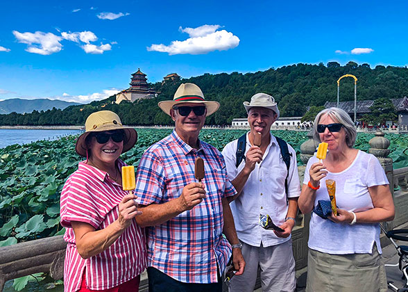 Our Guests at Summer Palace