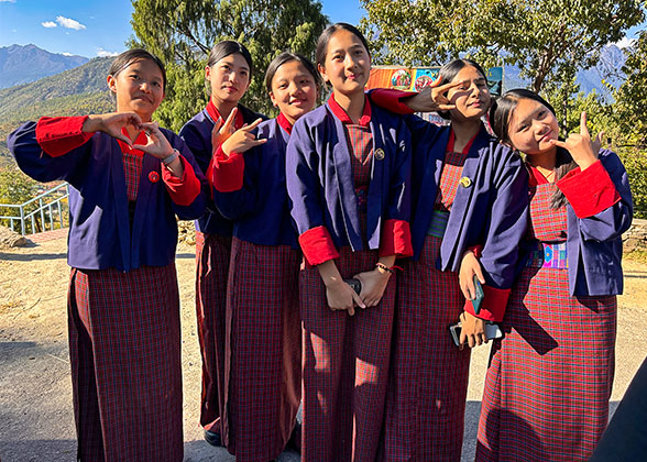 Local People in Bhutan