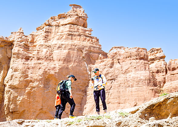Charyn Canyon National Parka Charyn Canyon National Parka