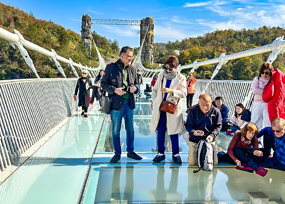 Glass Bridge at the Grand Canyon