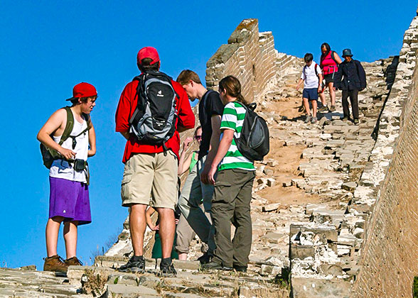 Our Guests at Jinshanling Great Wall