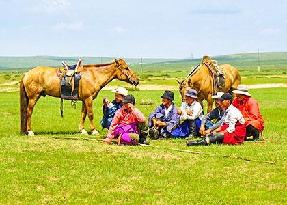 Mongolia grassland Mongolia grassland