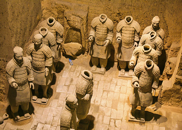 Pit No. 3 of the Terracotta Army
