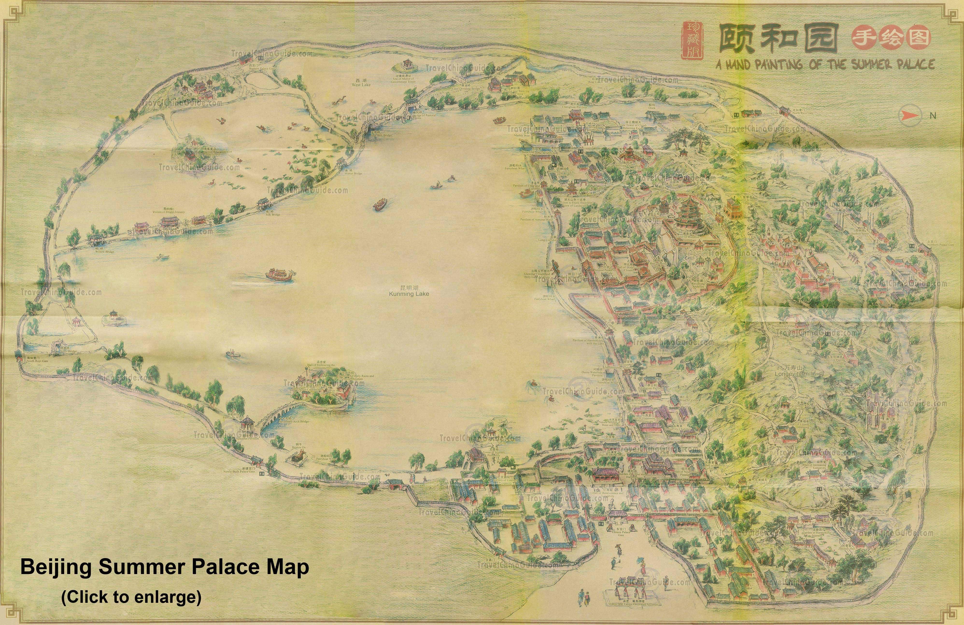 Summer Palace Map