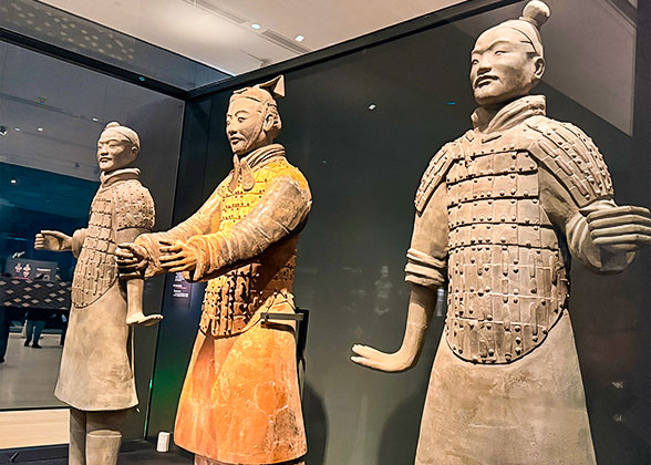 Terracotta Warriors in the New Exhibition