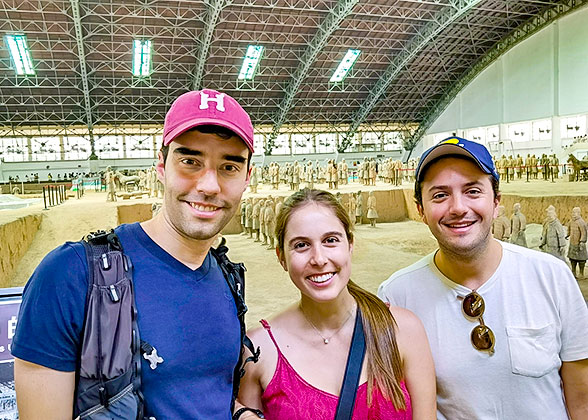 Our Guests at the Terracotta Army